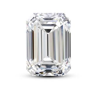 5.01ct Loose Emerald Diamond GIA E VS1