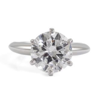 2.40ct Tiffany & Co Diamond Ring H VS2