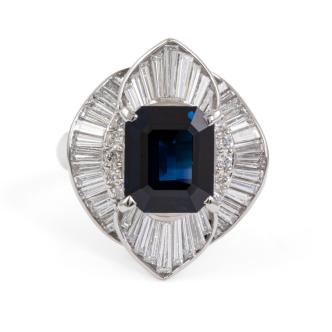 3.88ct Unheated Madagascar Sapphire Ring