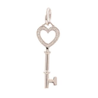 Tiffany & Co Heart Key Mini Pendant