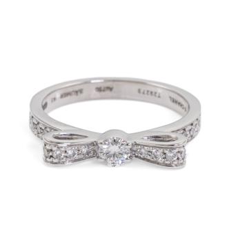 Chanel Ruban Diamond Ring 0.26ct