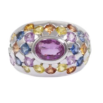 2.15ct Multi Colour Sapphire Ring