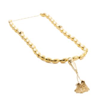 18ct Gold Worry Beads Bracelet