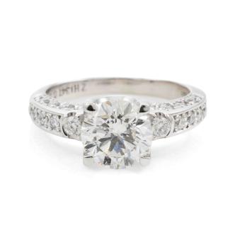 2.00ct Diamond Solitaire Ring GIA I SI2